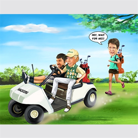 Custom Caricature from Photos - myDaVinci
